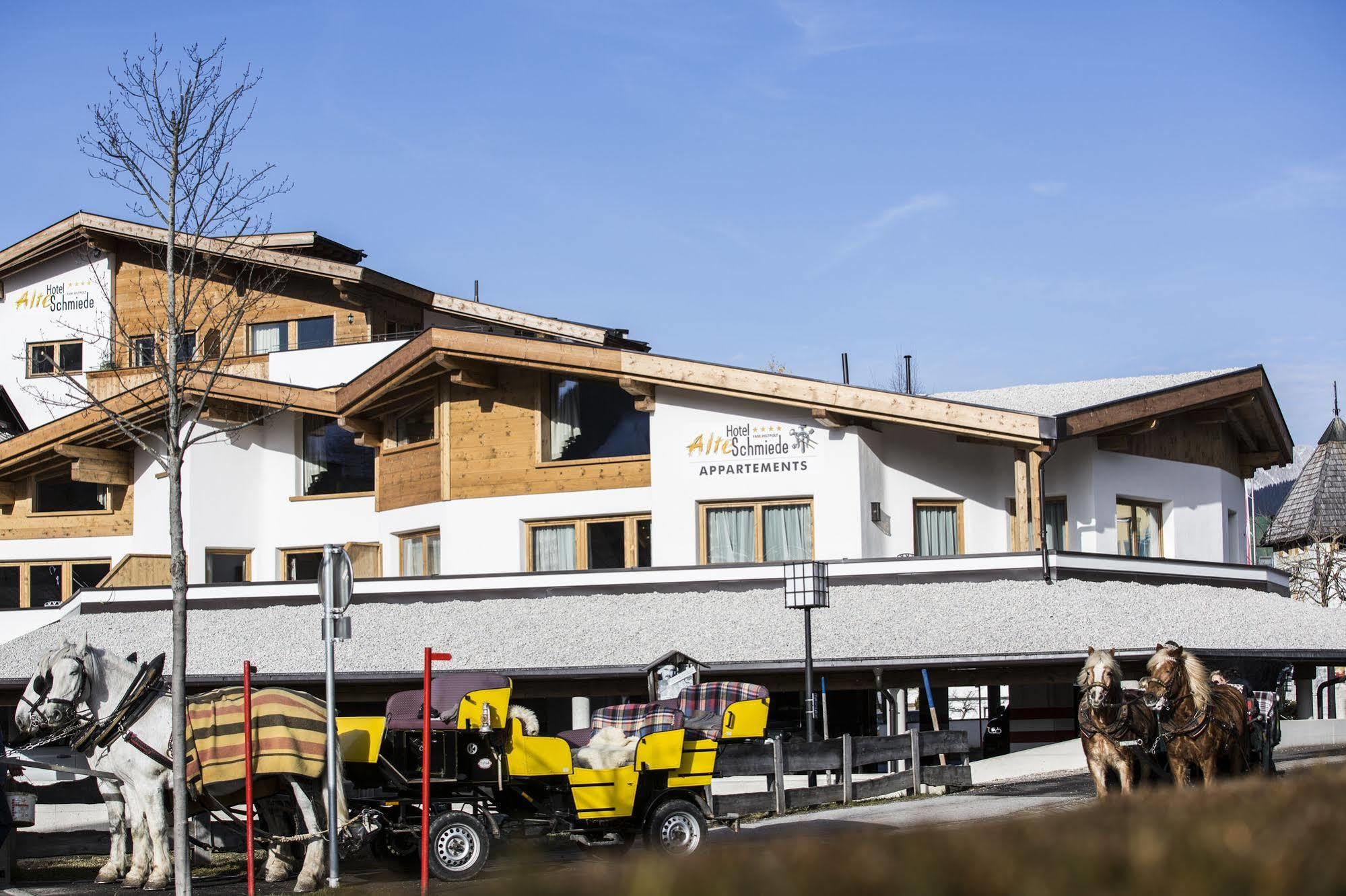Hotel Alte Schmiede Hiltpolt Seefeld w Tirolu Zewnętrze zdjęcie